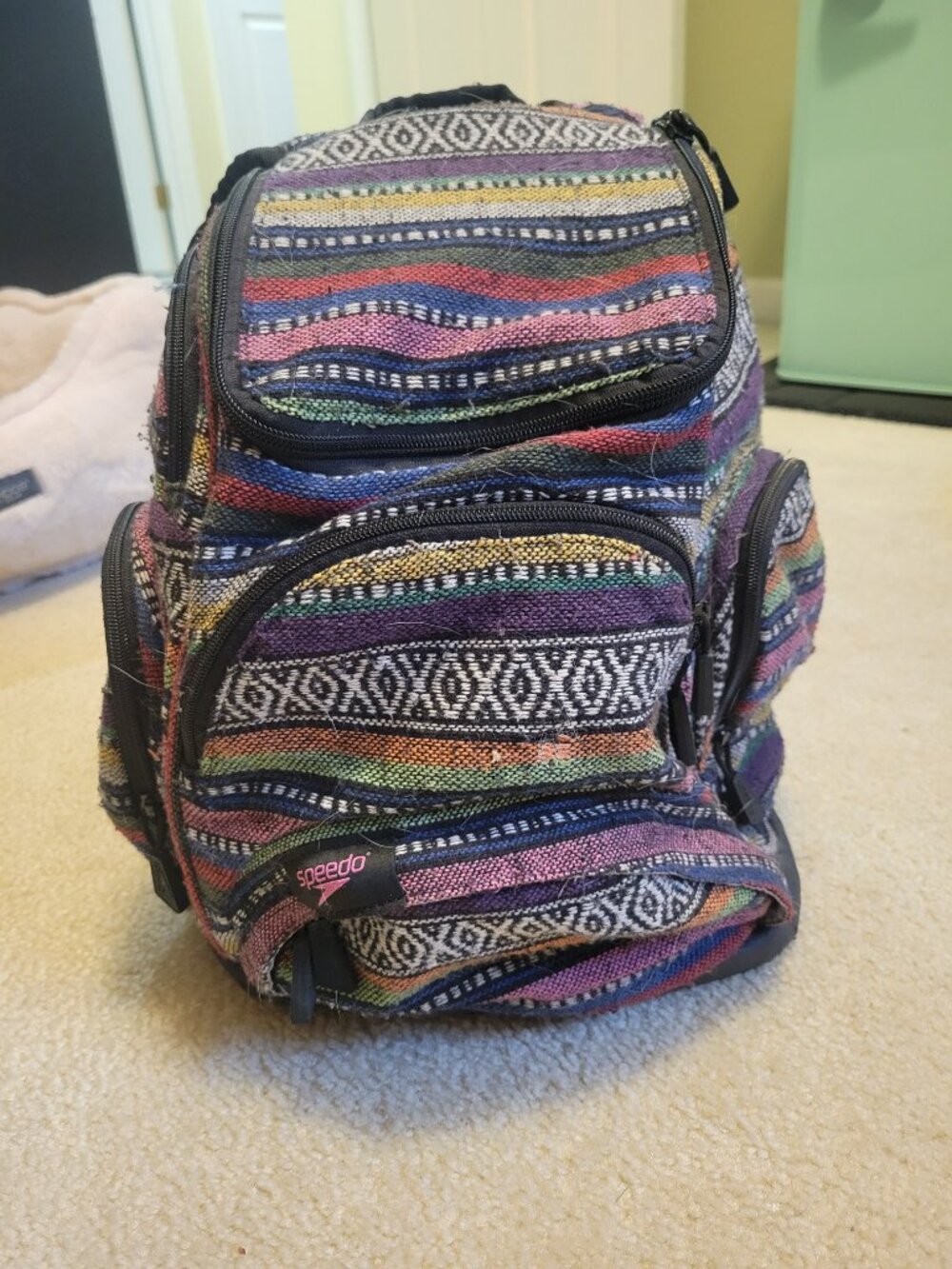 Small Speedo Aztec Boho Backpack Swim Bag